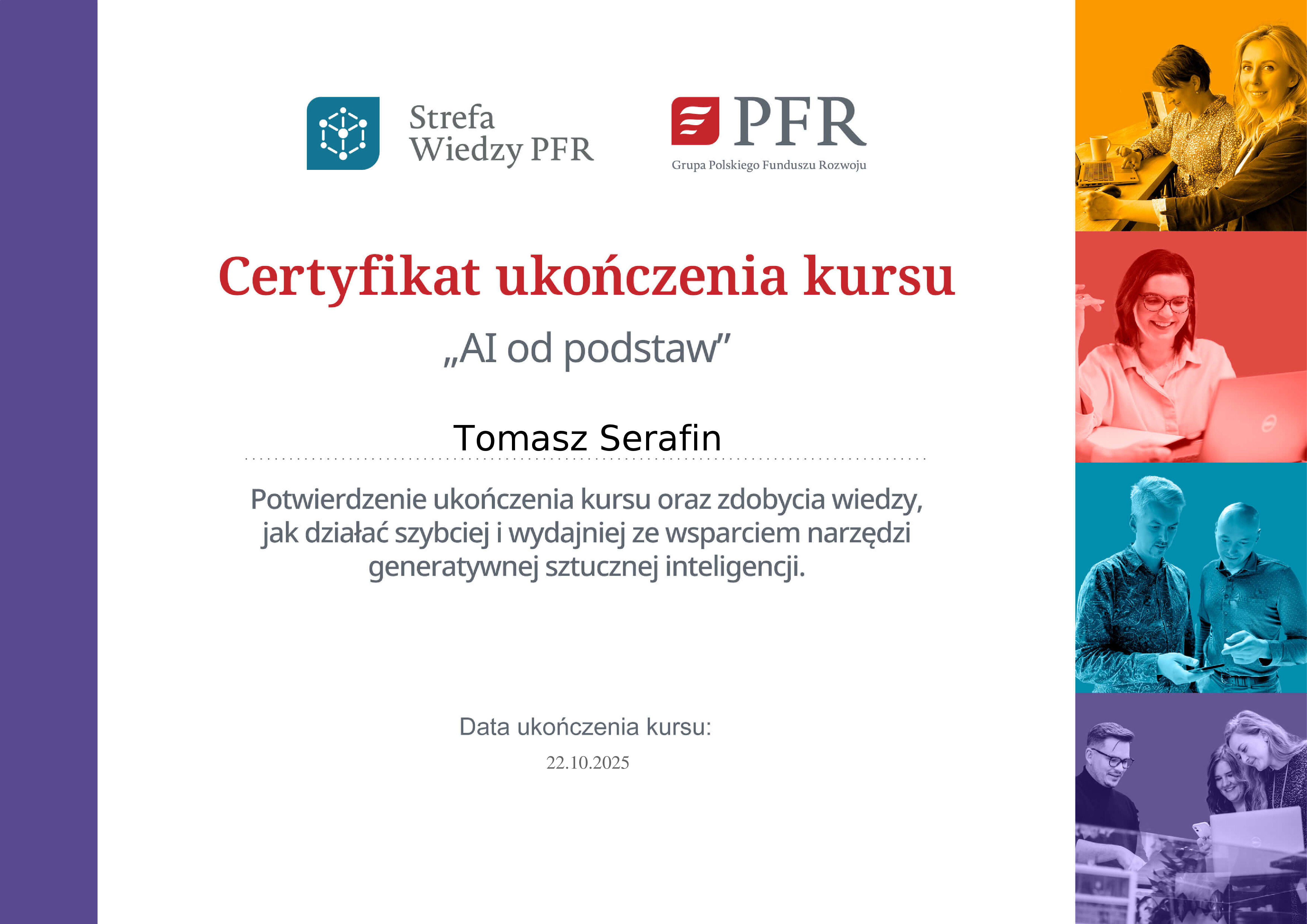 certyfikat
